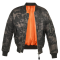 Brandit MA1 Camouflage Outdoorjacke, Dunkles Camouflage