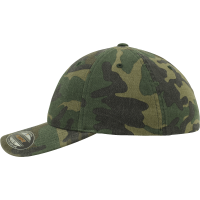 YUPOONG Inc. Flexfit Camouflage-Mütze, Dunkles Camouflage