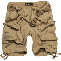 Brandit Savage Vintage Shorts-kurze Hose Größe S Farbe Beige