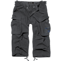 Brandit Industry Vintage 3/4 Shorts-kurze Hose Größe S Farbe Schwarz