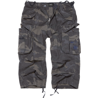 Brandit Industry Vintage 3/4 Shorts-kurze Hose Größe S Farbe Dunkles Tarnmuster
