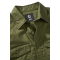 Brandit Flannel Langarm-Shirt Größe S Farbe Oliv