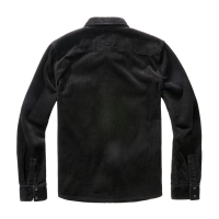 Brandit Corduroy Classic Langarm-Shirt Größe S Farbe Schwarz