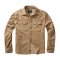 Brandit Corduroy Classic Langarm-Shirt Größe S Farbe Kamel