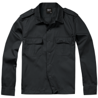 Brandit US Langarm-Shirt Größe S Farbe Schwarz