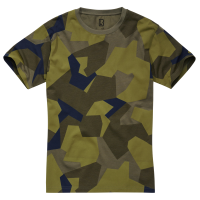 Brandit T-Shirt Größe S Farbe Schwedisches Tarnmuster M90