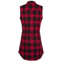 Brandit Damen Gracey Longshirt Top Größe XS Farbe Rot/Schwarz