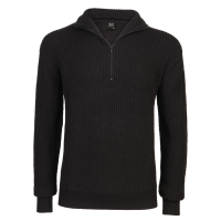 Brandit Marine Pullover Wollpullover Größe S / 46-48 Farbe Schwarz