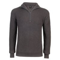 Brandit Marine Pullover Wollpullover Größe S / 46-48 Farbe Anthrazit