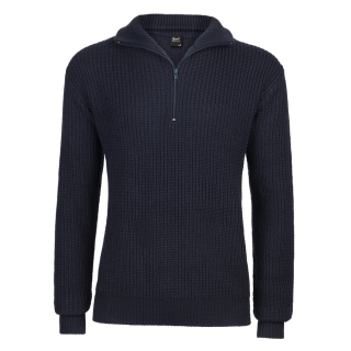 Brandit Marine Pullover Wollpullover Größe S / 46-48 Farbe Navy