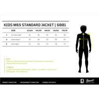 Brandit Kinder M65 Classic Outdoorjacke Größe 122/128 Farbe Schwarz