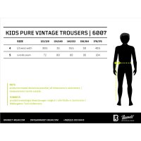 Brandit Kinder Pure Vintage Outdoorhose Größe 122/128 Farbe Oliv