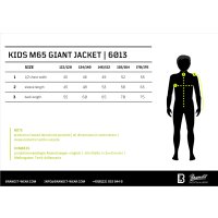 Brandit Kinder M65 Giant Outdoorjacke Größe 122/128 Farbe Schwarz