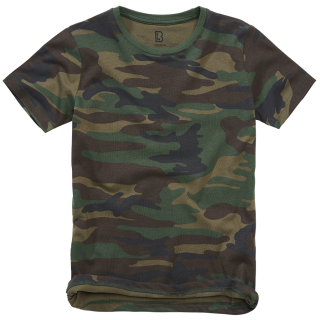 Brandit Kinder T-Shirt Größe 122/128 Farbe Wald