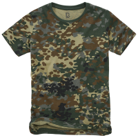 Brandit Kinder T-Shirt Größe 122/128 Farbe Flecktarn