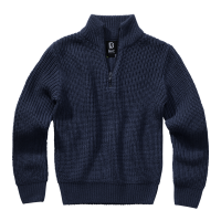 Brandit Kinder Marine Pullover Wollpullover Größe 122/128 Farbe Navy