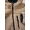 Brandit Kinder Teddyfleece Outdoorjacke Kapuzen Größe 122/128 Farbe Kamel