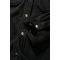 Brandit Jeff Fleece Langarm-Shirt Größe S Farbe Schwarz