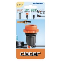 Claber 1/2” Klemmverbinder mit Adapter 3/4”