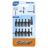 Claber Pe-Verbinder 1/4” Winkelstück