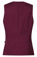 Greiff Damen Weste mit Reverskragen Bordeaux XS