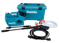 Makita Akku-Hochdruckreiniger 2x18V (ohne Akku, ohne Ladegerät) inkl. Wasser- und Transportbox DHW080ZK