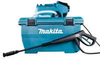 Makita Akku-Hochdruckreiniger 2x18V (ohne Akku, ohne Ladegerät) inkl. Wasser- und Transportbox DHW080ZK