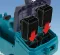 Makita Akku-Hochdruckreiniger 2x18V (ohne Akku, ohne Ladegerät) inkl. Wasser- und Transportbox DHW080ZK