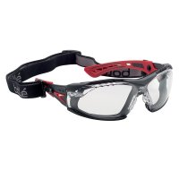 Bollé Safety RUSH+ ASSEMBLED Klare Schutz-Hybridbrille RUSHPFSPSI