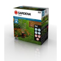 Gardena Komplett-Set Pipeline Viereckregner