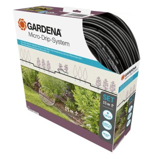 Gardena Tropfbewässerung Set Gemüse-/Pflanzreihen (15 m)