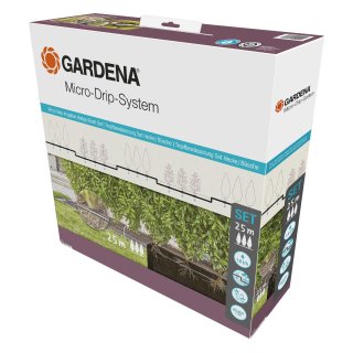 Gardena Tropfbewässerung Hecken/Büsche Set (25 m)
