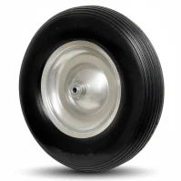 TAMS® Schubkarrenrad mit Metallfelge Vollgummi 4.80/4.00-8