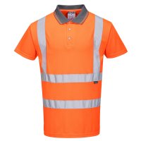 Portwest Warnschutz Poloshirt kurzarm orange RT22