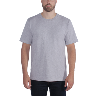 Carhartt Arbeitsshirt heavyweight sleeve t-shirt Grau XS