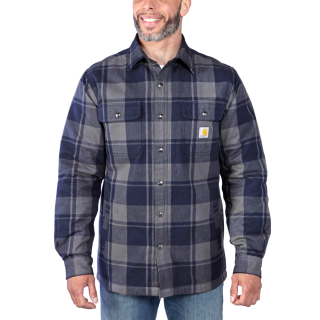 Carhartt Arbeitsjacke flannel shirt Navy S