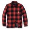 Carhartt Arbeitsjacke flannel shirt Rot S