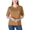 Carhartt Damen Arbeitsshirt lightweight t-shirt Braun XS