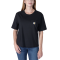 Carhartt Damen Arbeitsshirt lightweight t-shirt Schwarz XS