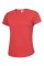 Damen Ultra atmungsaktives T-Shirt 140 g/m² 100 %...